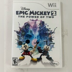 Wii Disney Epic Mickey 2 The Power of Two Video Game